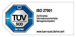 Zertifiziertes Informationssicherheits-Managementsystem nach ISO 27001